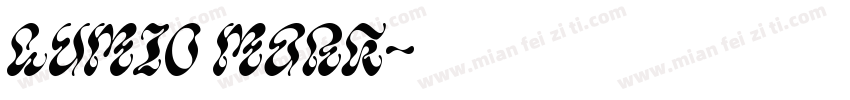 Lumio mark字体转换